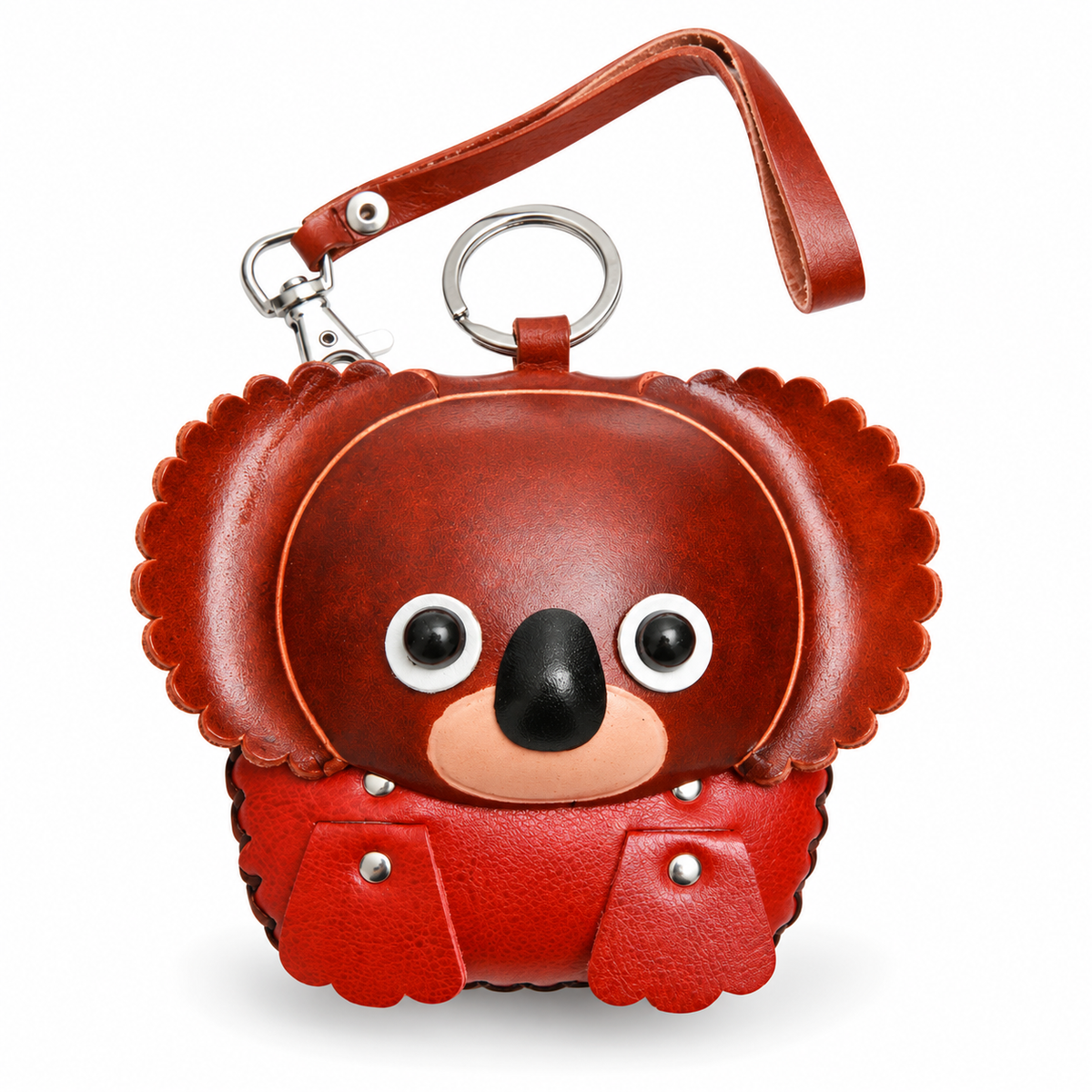 Australian Koala Leather Coin Purse & Keychain