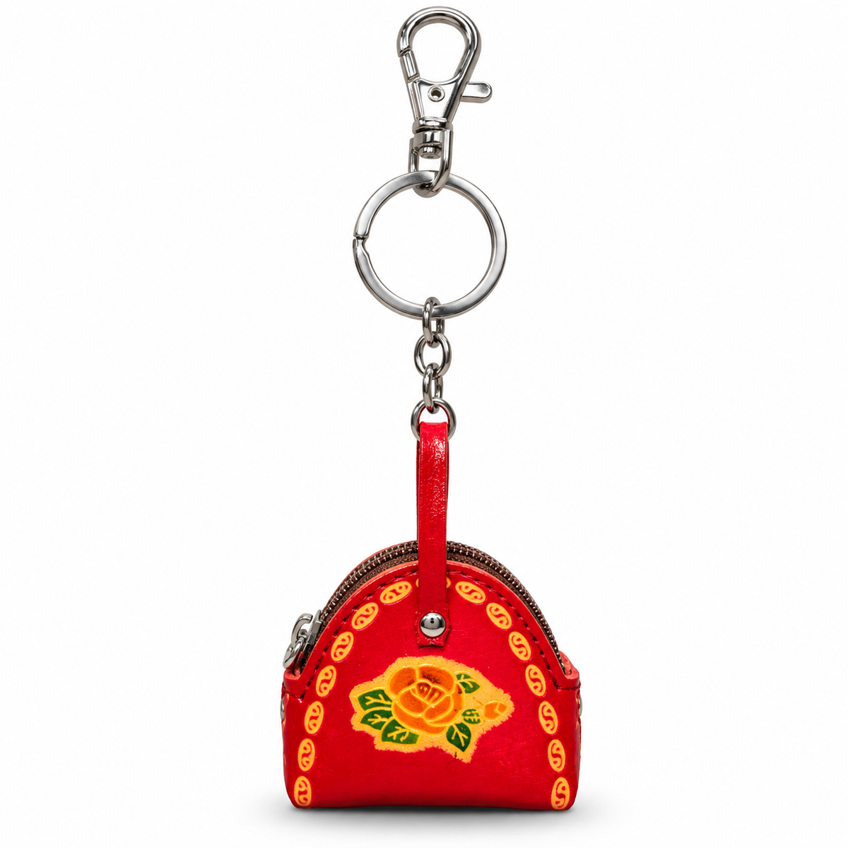 Handcrafted Leather Keyring