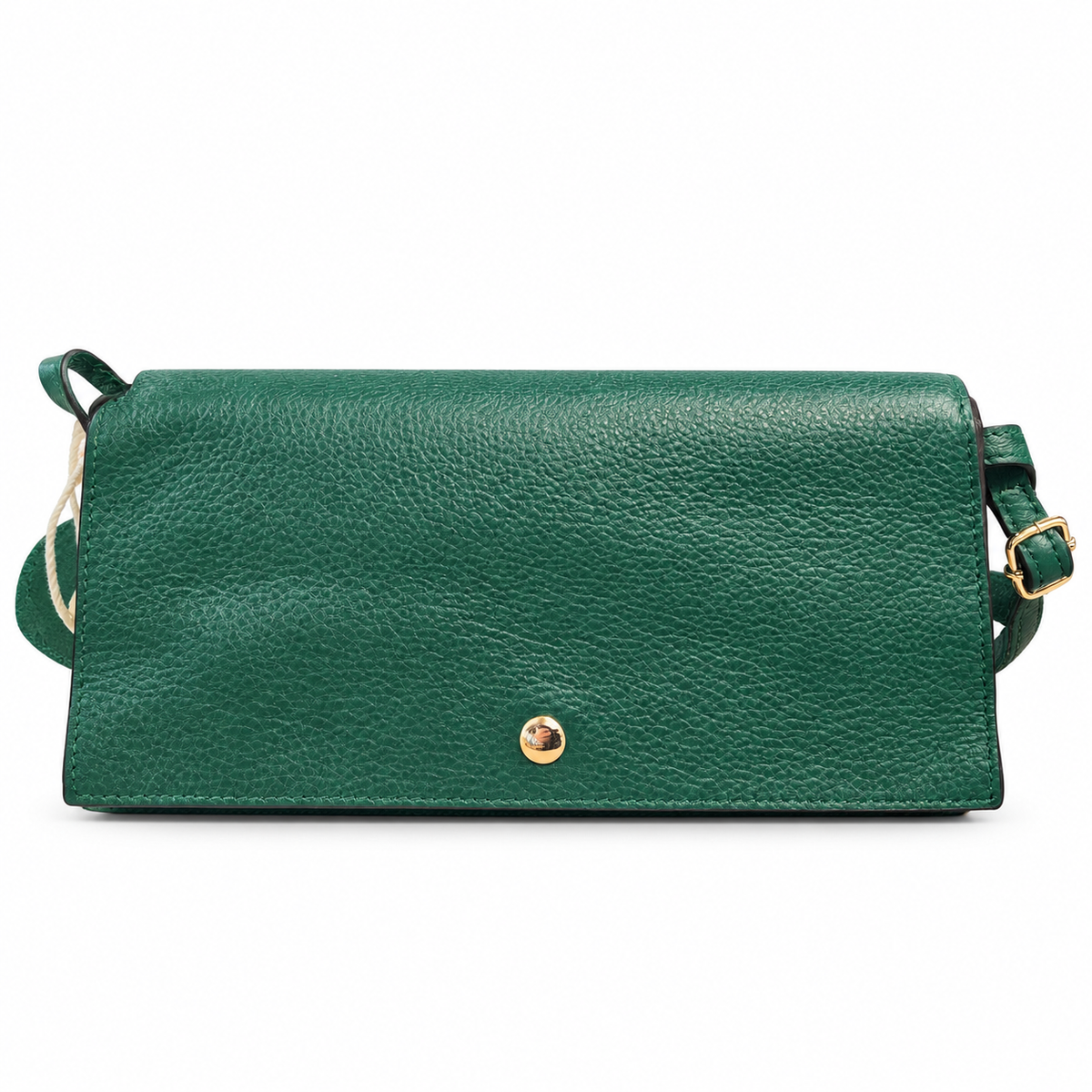 Compact Genuine Leather Crossbody Bag 69885